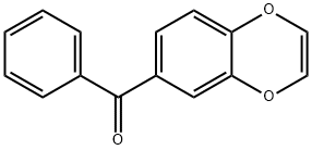 1,4-benzodioxin-6-yl(phenyl)methanone 结构式