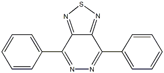 4,7-diphenyl[1,2,5]thiadiazolo[3,4-d]pyridazine 结构式