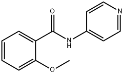 2-methoxy-N-(4-pyridinyl)benzamide 结构式