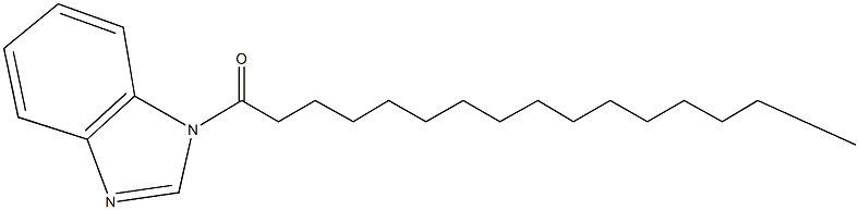 1-palmitoyl-1H-benzimidazole 结构式