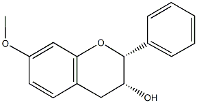 7-methoxy-2-phenyl-3-chromanol 结构式