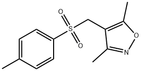 3,5-dimethyl-4-{[(4-methylphenyl)sulfonyl]methyl}isoxazole 结构式