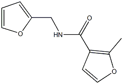 N-(2-furylmethyl)-2-methyl-3-furamide 结构式