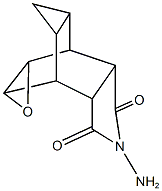 4-amino-9-oxa-4-azapentacyclo[5.3.3.0~2,6~.0~8,10~.0~11,13~]tridecane-3,5-dione 结构式