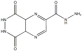 5,8-dioxo-4a,5,6,7,8,8a-hexahydropyrazino[2,3-d]pyridazine-2-carbohydrazide 结构式