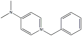 1-benzyl-4-(dimethylamino)pyridinium 结构式