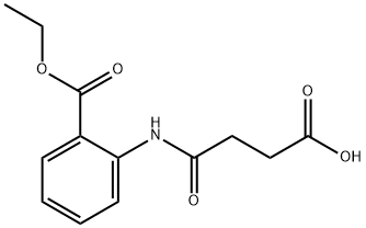 4-[2-(ethoxycarbonyl)anilino]-4-oxobutanoic acid 结构式