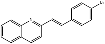 2-[2-(4-bromophenyl)vinyl]quinoline 结构式