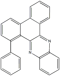 1-phenyldibenzo[a,c]phenazine 结构式