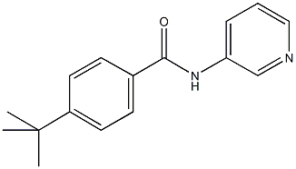 4-tert-butyl-N-(3-pyridinyl)benzamide 结构式