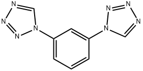 1-[3-(1H-tetraazol-1-yl)phenyl]-1H-tetraazole 结构式