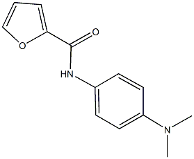 N-[4-(dimethylamino)phenyl]-2-furamide 结构式