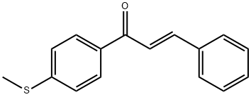 1-[4-(methylsulfanyl)phenyl]-3-phenyl-2-propen-1-one 结构式