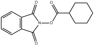 2-[(cyclohexylcarbonyl)oxy]-1H-isoindole-1,3(2H)-dione 结构式