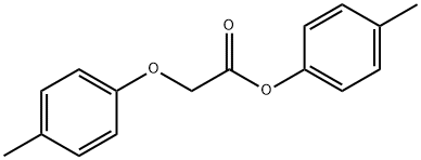 4-methylphenyl (4-methylphenoxy)acetate 结构式