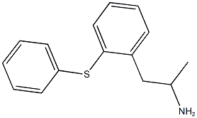 1-methyl-2-[2-(phenylsulfanyl)phenyl]ethylamine 结构式