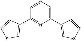 2,6-di(3-thienyl)pyridine 结构式