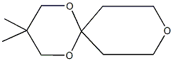 3,3-dimethyl-1,5,9-trioxaspiro[5.5]undecane 结构式