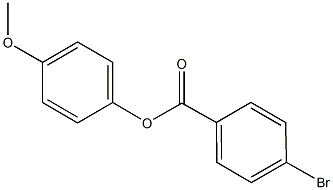 4-methoxyphenyl 4-bromobenzoate 结构式