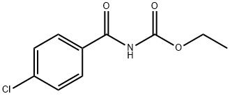 ethyl 4-chlorobenzoylcarbamate 结构式