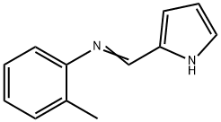 N-(2-methylphenyl)-N-(1H-pyrrol-2-ylmethylene)amine 结构式