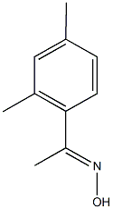 2,4-二甲基苯乙酮肟 结构式