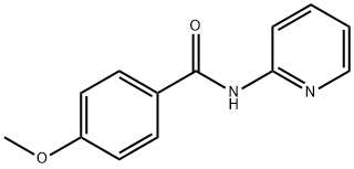 4-methoxy-N-pyridin-2-ylbenzamide 结构式