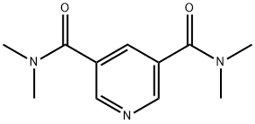 N~3~,N~3~,N~5~,N~5~-tetramethyl-3,5-pyridinedicarboxamide 结构式