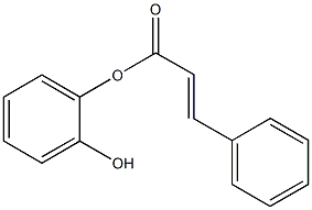 2-hydroxyphenyl 3-phenylacrylate 结构式