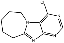 4-chloro-7,8,9,10-tetrahydro-6H-azepino[2,1-f]purine 结构式