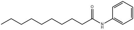 N-phenyldecanamide 结构式