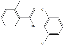 N-(2,6-dichlorophenyl)-2-methylbenzamide 结构式