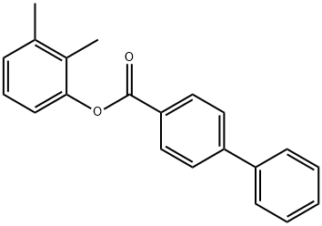 2,3-dimethylphenyl [1,1'-biphenyl]-4-carboxylate 结构式