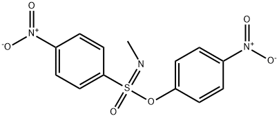 4-nitrophenyl 4-nitro-N-methylbenzenesulfonimidoate 结构式