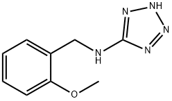 N-(2-methoxybenzyl)-N-(1H-tetraazol-5-yl)amine 结构式
