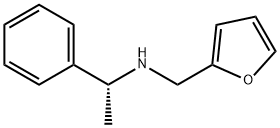 N-(2-furylmethyl)-N-(1-phenylethyl)amine 结构式