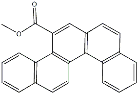 methyl benzo[c]chrysene-13-carboxylate 结构式