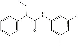 N-(3,5-dimethylphenyl)-2-phenylbutanamide 结构式