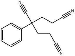 3-PHENYL-1,3,5-PENTANETRICARBONITRILE 结构式