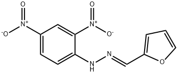 2-furaldehyde {2,4-dinitrophenyl}hydrazone 结构式