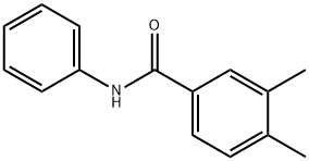 3,4-dimethyl-N-phenylbenzamide 结构式