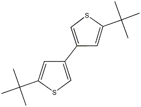 4,4'-bis[2-tert-butylthiophene] 结构式