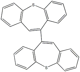 10,10'-bis(dibenzo[b,f]thiepine) 结构式