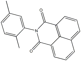 2-(2,5-dimethylphenyl)-1H-benzo[de]isoquinoline-1,3(2H)-dione 结构式