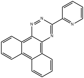 3-(2-pyridinyl)phenanthro[9,10-e][1,2,4]triazine 结构式