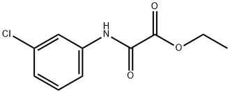 ethyl (3-chloroanilino)(oxo)acetate 结构式