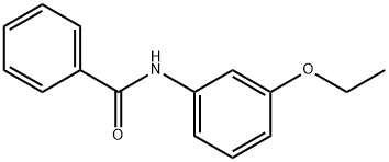 N-(3-ethoxyphenyl)benzamide 结构式