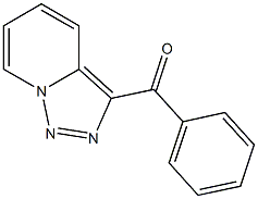 phenyl([1,2,3]triazolo[1,5-a]pyridin-3-yl)methanone 结构式