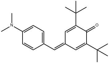 2,6-ditert-butyl-4-[4-(dimethylamino)benzylidene]-2,5-cyclohexadien-1-one 结构式
