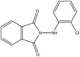 2-(2-chloroanilino)-1H-isoindole-1,3(2H)-dione 结构式